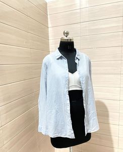 H&amp;M Pintresty 🌸Striped Oversized Shirt
