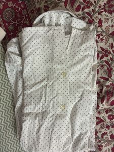 Peter England Dotted Shirt