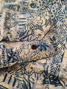 Men’s Premium Floral Printed Kurta Style Shirt