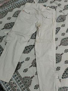 Recap White Cargo Pants For Women