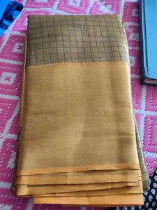 GOLD AND YELLOW MIXED COLOUR SAREE