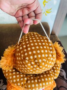 Orange Teddy Bear with Hat