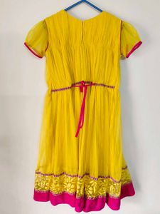 Yellow Ethnic Gown