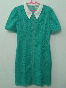 Premium Lace Peter Pan Collar Dress