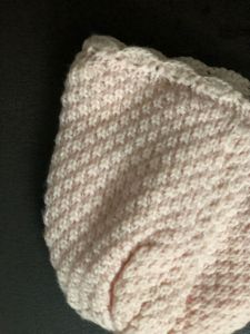 Baby Cap Flower Wool