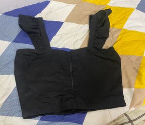 Black Crop Top