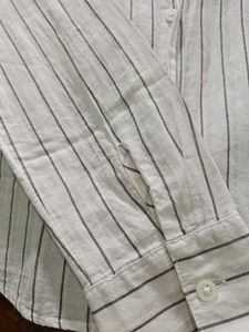 H&amp;M Striped Blouse Shirt