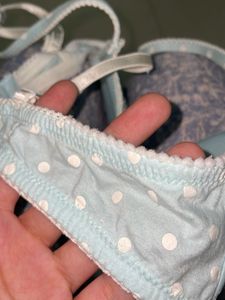 H&amp;M Vintage Pintresty Polka Dot Bra
