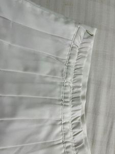 White Skater Skirt