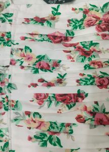 Floral Ruched Crop Top