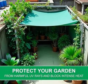 Green Shade Net 75% UV Sun Protection – 10ft x 6ft