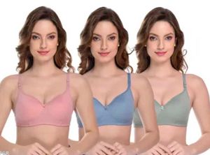 3 Set Of Light Padded Bra