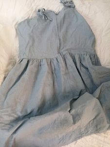 dress with chickenkari  embroidery