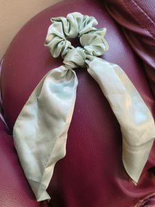 Light Teal Coloured Hair Tie