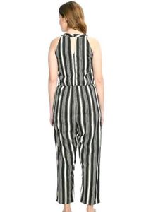 Striped Jumpsuit