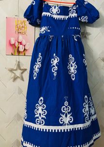 Summer Trendy Blue Dress Unused