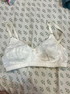 White Non- Padded Bra