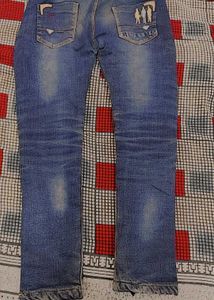 Navy Blue Denim Jeans 👖