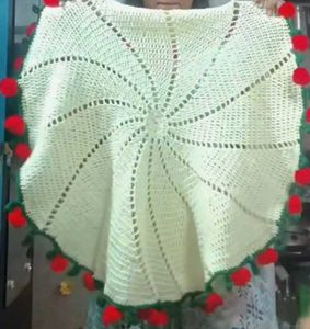 rose bouquet blanket Crochet