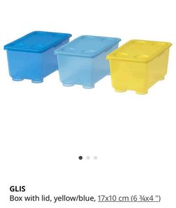 Colorful Plastic Storage Containers