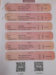 Class 11th English Book