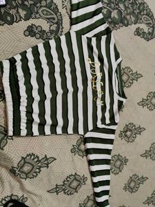 Striped 'Loved' Top