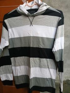 wrangler Striped Long Sleeve Hoodie