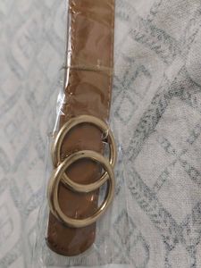 Brown Double Ring Belt