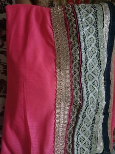 Two Sarees And One Blouse Combo Pack