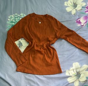 Mustard Long Sleeve Top/sweater
