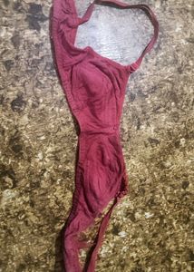 Comfortable Maroon Bra