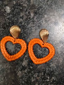 Heart Drop Earrings