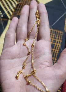 Gold Beaded Necklace