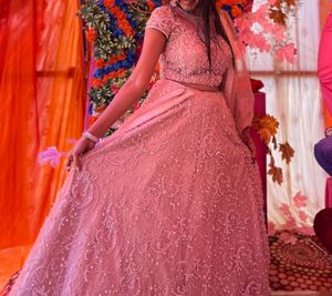 Elegant Pink Lehenga