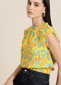 🧨NEW BRIGHT YELLOW TOP -ONLY 130