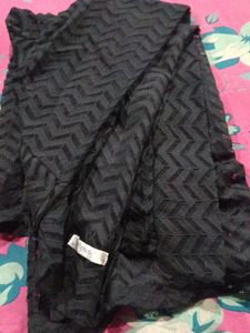 Black Lace Long Sleeve Top