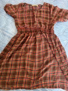 Vintage Plaid Dress