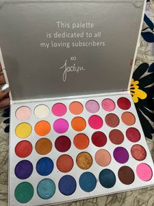 Morphe Eyeshadow Pallets And Lipstick