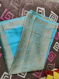 Light Blue Dress Material