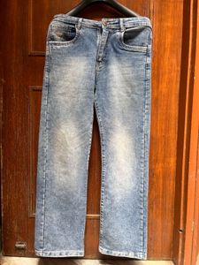 Blue Straight fit jeans