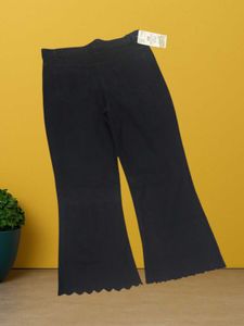 N@68 Size-34 Black Flared Pants