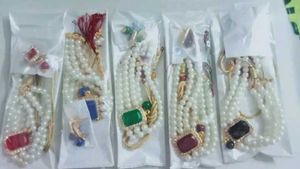 Pearl Choker Set For Women