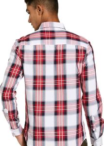 Men's Plaid Casual Shirt
