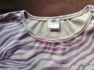 Zebra Print Crop Top