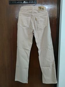 Off Duty Nude Straight Leg Jeans