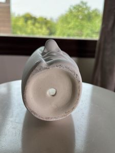 Ceramic white Face Vase Multipurpose