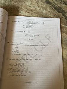 Question bank capsule for chemistry