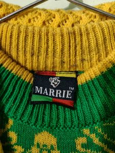 Girls&#39; Green &amp; Yellow Knit Set