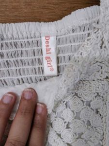 Vintage Crochet Lace Dress
