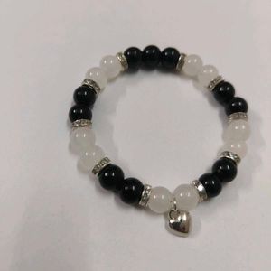 Beaded Heart Charm Bracelets